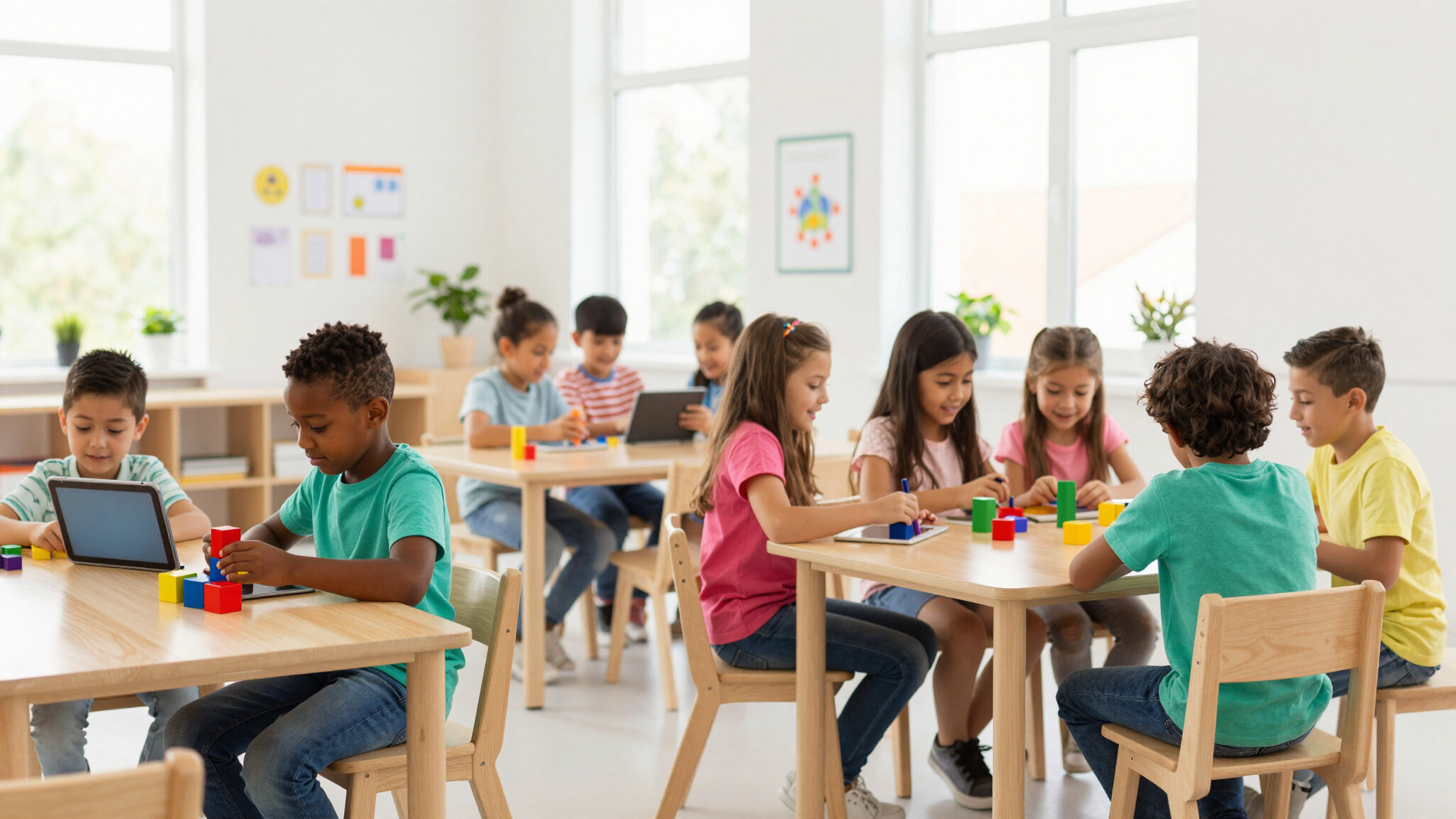 طلاب المدرسة